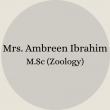 Mrs. Nosheen Ayub B.Sc – B.Ed(21)